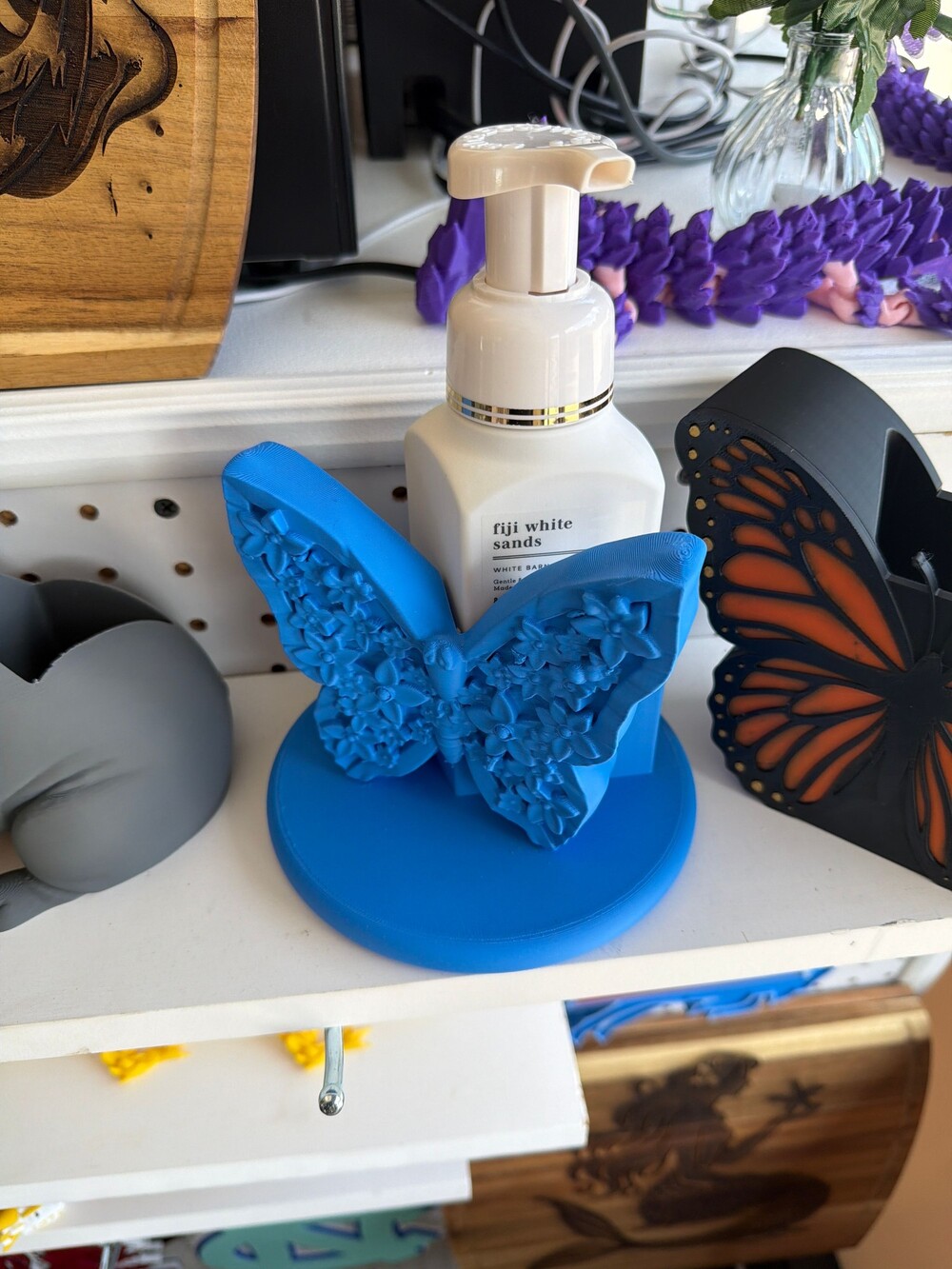 MKU- misc 3d printed Bath & Body Works soap dispenser holder (Copy) (Copy) (Copy